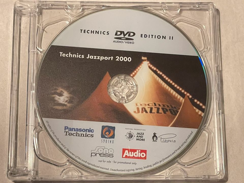 Technics Jazzport DVD-Audio Edition II Multichannel in Hamburg