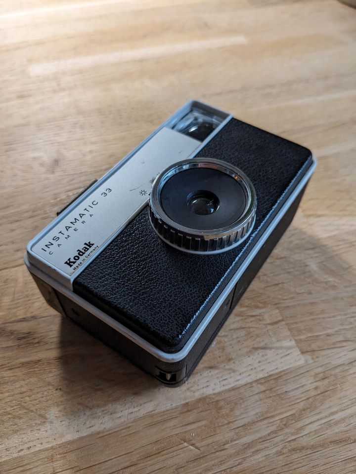 Kodak Instamatic 33 point and shoot camera in Berlin