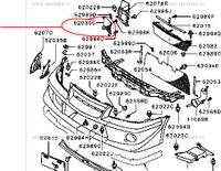 Neues Gitter rechts OEM für Mitsubishi Evo 6 TME MR533174 Baden-Württemberg - Murr Württemberg Vorschau