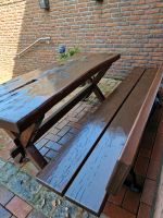 Tisch mit Bank massivholz Niedersachsen - Salzbergen Vorschau