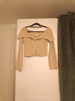 Strickjacke Gerippt Reißverschluss Schulterfrei Beige C&A Gr.S Bayern - Zirndorf Vorschau