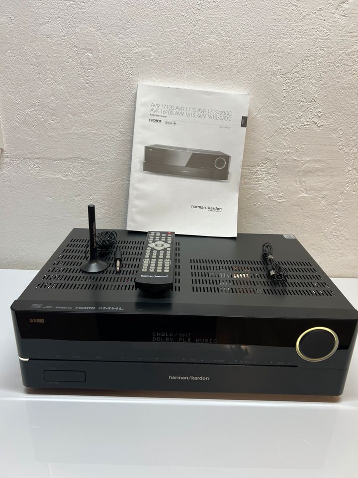 ✅Harman/Kardon AVR161S/230 5.1 Verstärker 425 Watt Bluetooth HDMI in Biebesheim