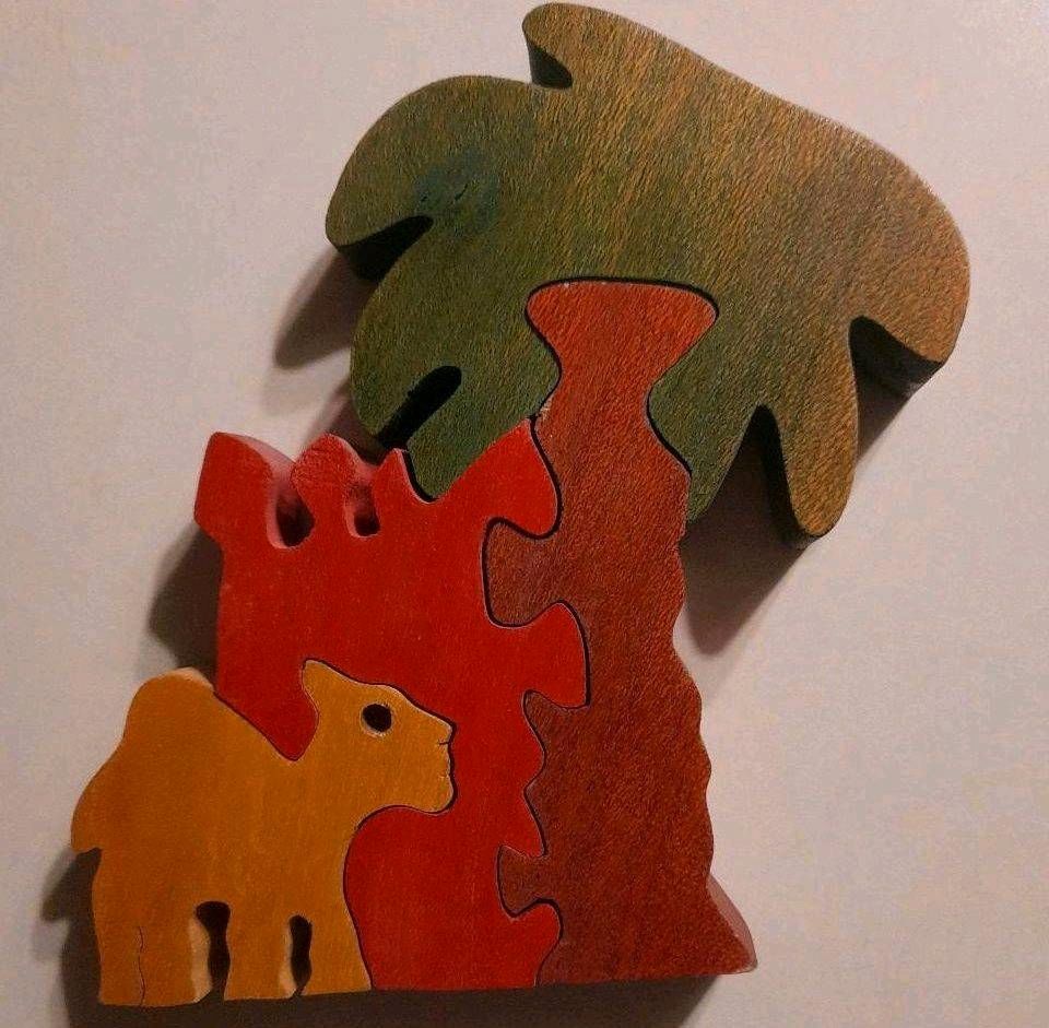 Souvenir aus Ägypten☆"Holzpuzzle"☆4teilig☆Neu❗ in Worbis