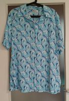 Ulla Popken Stretch-Bluse Seersucker Aqua Farben Gr. 42 / 44 Nordrhein-Westfalen - Mülheim (Ruhr) Vorschau