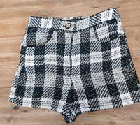 Zara Shorts S 36gewebt Struktur Anzug Hose Pants High waist paper Baden-Württemberg - Filderstadt Vorschau