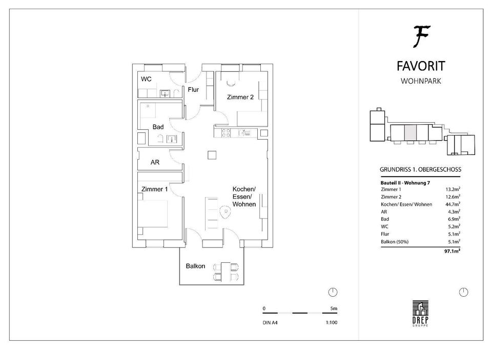 Mietswohnungen - 30 Wohneinheiten - 1 bis 3 Zimmer - Kirn in Kirn