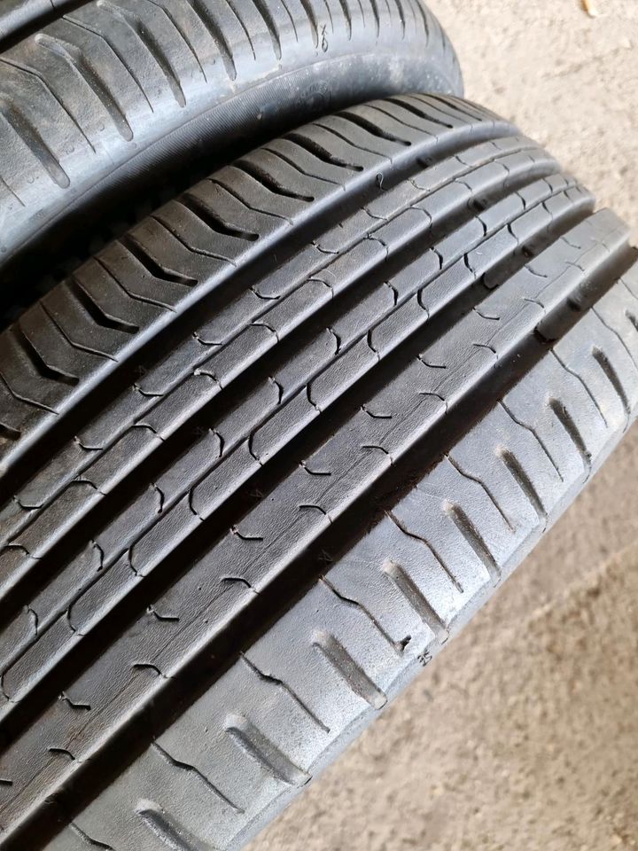 2x Sommerreifen 195/55 R16 (87H) Continental ContiEcoContact 5 in Euskirchen