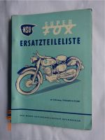 NSU Superfox Ersatzteileliste April 1956  ORIGINAL Bayern - Haibach Unterfr. Vorschau