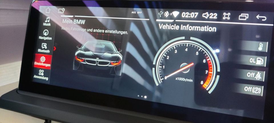 Qualcomm Android Autoradio 4+64Gb für BMW 1er E81/E82/E87/E88 (CC in Berlin