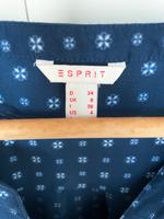 Bluse, Esprit, dunkelblau, gemustert, kurzarm, 34, XS Rheinland-Pfalz - Weitersburg Vorschau