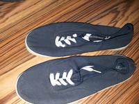 Stoffschuhe blau Atmosphere Gr.7 Hessen - Hasselroth Vorschau
