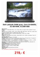 14"- Laptop Dell Latitude 5400, Intel Core i5-8365U, 32 GB RAM Bayern - Bamberg Vorschau