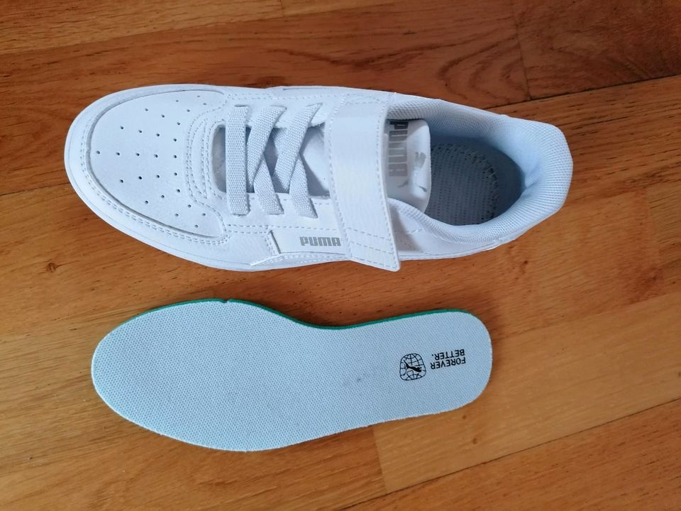 Sneakers puma weiß 33 in Naumburg (Saale)