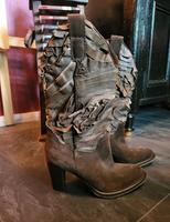Gr. 36 Duccio Del Duca Stiefel, Leder, Handgefertigt Wandsbek - Hamburg Rahlstedt Vorschau