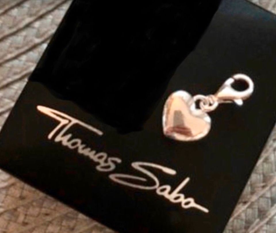 Thomas Sabo Charme Anhänger 925AG HERZ in Düsseldorf