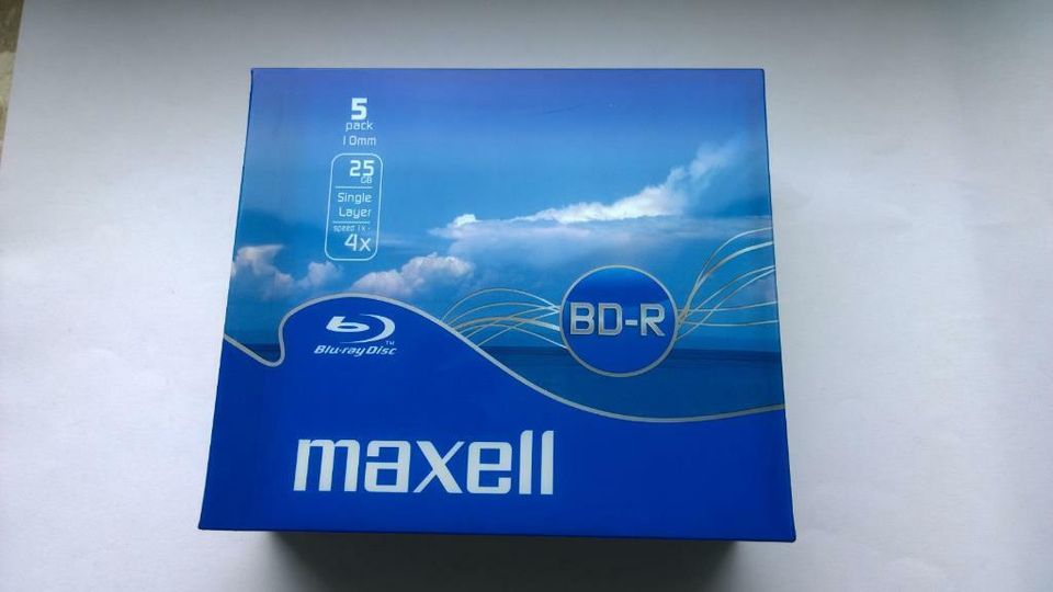 MAXELL BD-R 25GB Rohlinge im Jewelcase! 5er Pack! in Schmallenberg