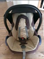 Babyschale Autositz Maxi Cosi Cabriofix braun beige Sachsen - Hartenstein Vorschau