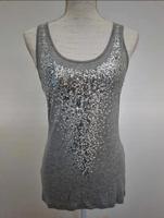 graues Glitzertop von H&M Bayern - Neufahrn Vorschau