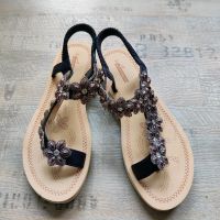 Sandalen Glitzer ❤️sehr guter Zustand ♥️ 40 Nordrhein-Westfalen - Dülmen Vorschau