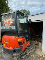 Kubota KX018-4 Minibagger zu vermieten Niedersachsen - Wedemark Vorschau