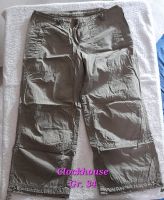 Hose in khaki 7/8 lang Gr. 34 von Clockhouse Nordrhein-Westfalen - Kamen Vorschau