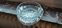 Glasschale Glasschüssel mit silbernem Untersetzer 18cm Rheinland-Pfalz - Vallendar Vorschau