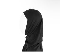 Einteiliger Slip-on-Jersey-Hijab - Schwarz Rheinland-Pfalz - Mainz Vorschau