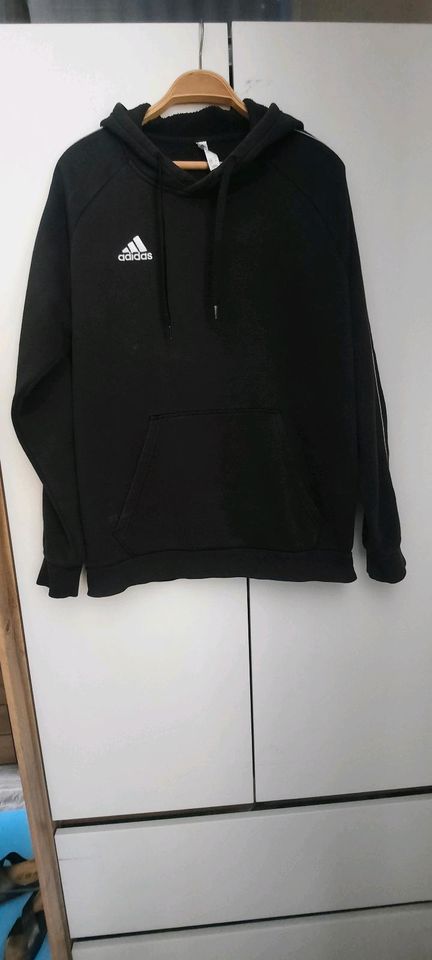 Adidas Kapuzenpullover Hoodie schwarz sehr gut in Solingen