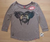 EDC BY ESPRIT HALBARM SHIRT HERZ VOGEL PRINT TAUPE L TOP RAR NEU Baden-Württemberg - Geislingen an der Steige Vorschau