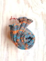 37/38  •  dicke handgestrickte Socken  •  türkis - orange Melange Nordrhein-Westfalen - Schloß Holte-Stukenbrock Vorschau