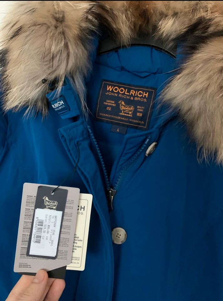 Original WOOLRICH Arctic Parka Canada Daunen 36 38 40 S M L NEU in Düsseldorf