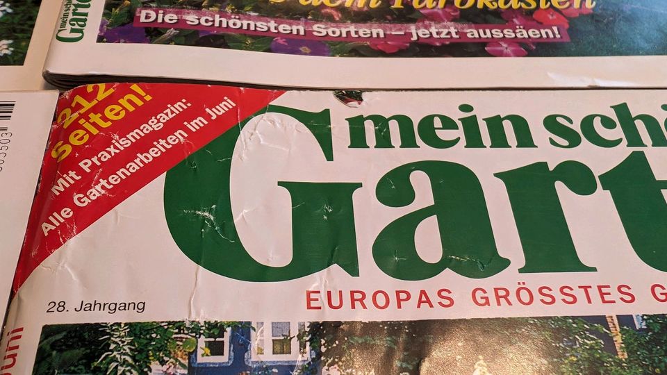 11x Mein Schöner Garten Zeitschriften Magazin Ratgeber Konvolut G in Pirmasens