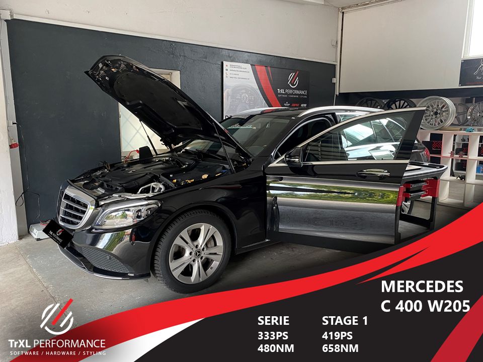 Angebot Softwareoptimierung Mercedes C 400 w205 333PS Stage 1 in Bruchhausen-Vilsen