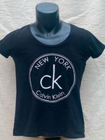 Tshirt Calvin Klein Frauen Rund Logo schwarz New York Design M Rheinland-Pfalz - Rodalben Vorschau