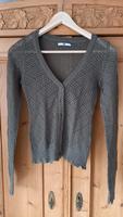 Strickjacke Cardigan mit Lochmuster, Gr. 34, grün Bayern - Bad Tölz Vorschau