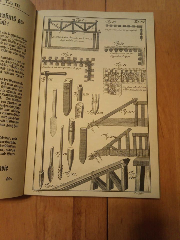 Brücken und Brückenbau Jacob Leupold Reprint 1982 in Heidenheim an der Brenz