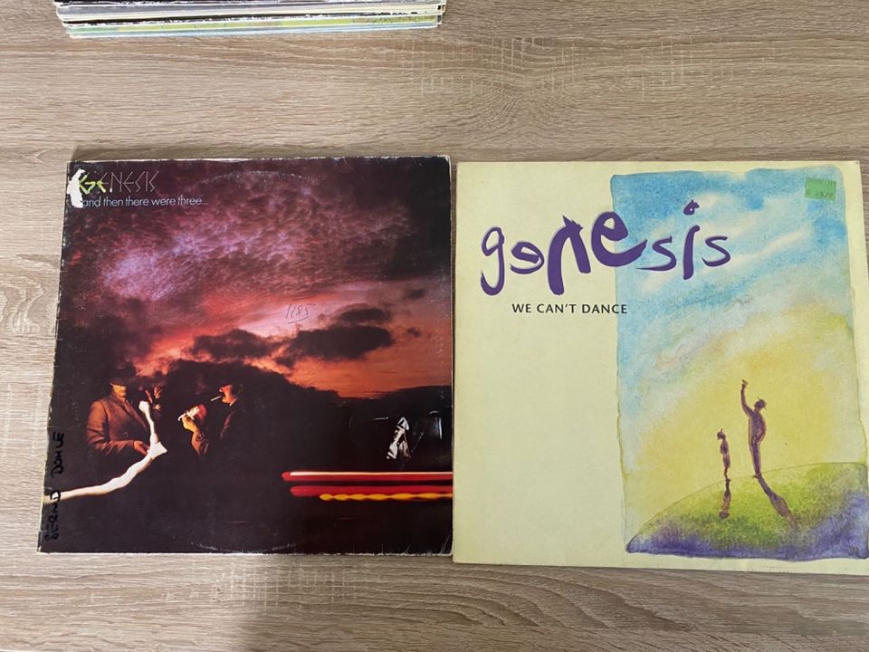 Genesis - Schallplattensammlung 9 Stk. + 1 Doppellivealbum in Bad Homburg