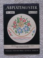 DDR Abplättmuster; Verlag der Frau Leipzig, je Bogen 3,- € Sachsen - Chemnitz Vorschau