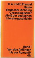 Daten deutscher Dichtung. Chronologischer Abriß der deutschen Li Nordrhein-Westfalen - Werther (Westfalen) Vorschau