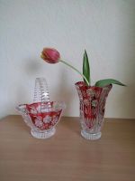 Vase +Körbchen, Bleikristall Anna Hütte Made in Germany. Bayern - Hofheim Unterfr. Vorschau