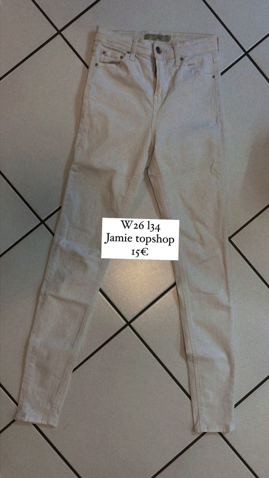 Topshop Jeans w26 l34 Jamie Jeans in Appenweier