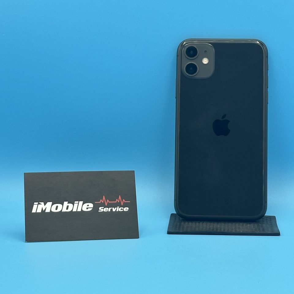 ⭐ iPhone 11 128GB schwarz Akkukap.: 80% Gebraucht N415 ⭐ in Berlin