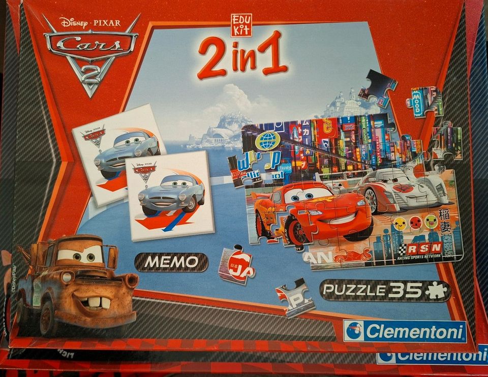 Cars, Memo und Puzzle 2in1 in Berne