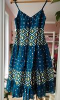 Sommerkleid gr. 36 Baumwolle türkis/ gelb Dresden - Pieschen Vorschau