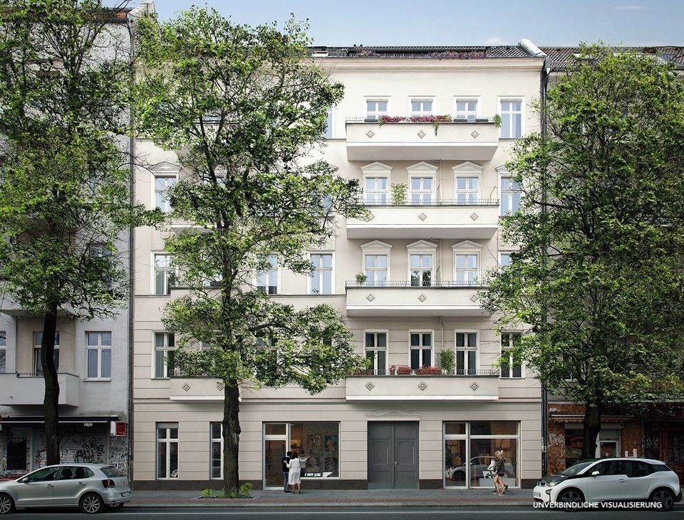 Charmante 4-Zimmer-Maisonettewohnung über den Dächern Kreuzköllns - provisionsfrei! in Berlin