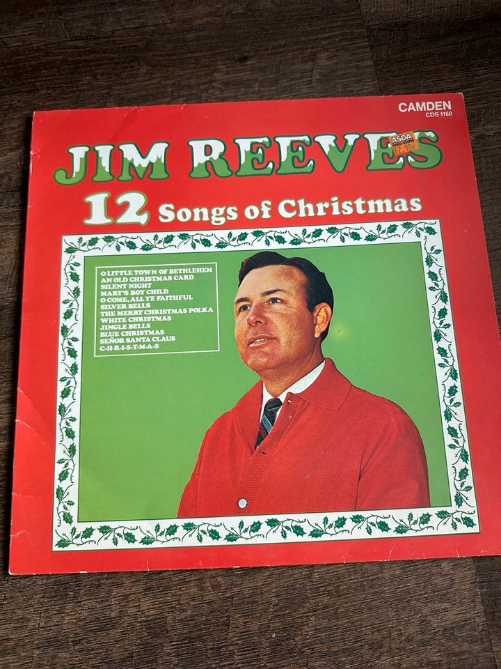 Schallplatte Jim Reeves - 12 Songs for Christmas in Hanau