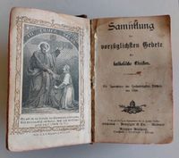 Gebetbuch von 1855 ("Sammlung der vorzüglichen Gebete") Bayern - Aschaffenburg Vorschau