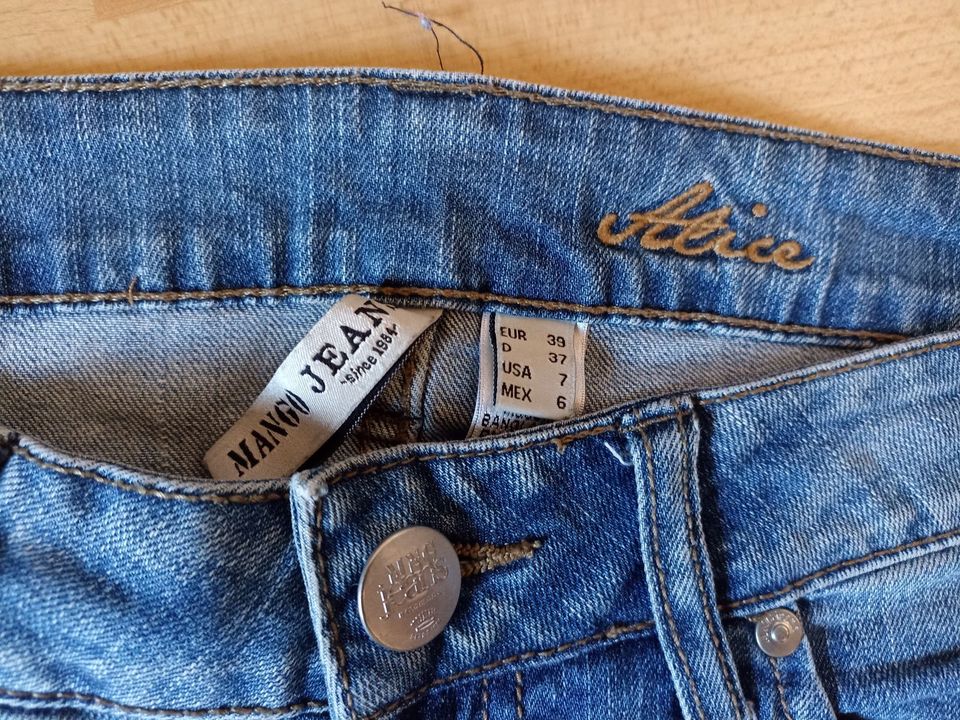 Mango Jeans Alice blau Gr. 39 in Kiel