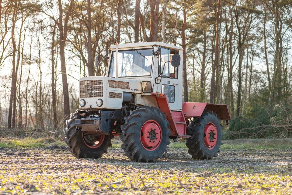 Edelstahl Auspuff MB Trac Mittelschalter 65/70 700 800 Unimog in Allmendingen