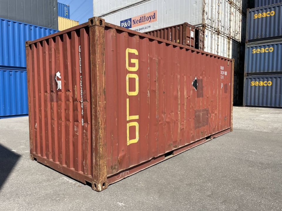 ✅ 20 Fuß  Lagercontainer/ Seecontainer / Materialcontainer in Hamburg